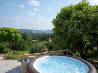 Maison avec vue panoramique, piscine et spa - Trentels - 7