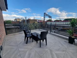 Stunning roof terrace studio flat - Londra - 1