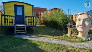 Roulotte et Jacuzzi de Rachel au Domaine du Reuze - Winnezeele - 7