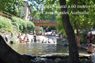 Casas Rurales Acebuche -Piscina Natural a Pasos - Casas del Monte - 8
