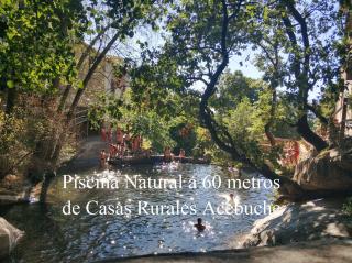 Casas Rurales Acebuche -Piscina Natural a Pasos - Casas del Monte - 9