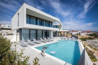 Attractive Rogoznica Villa 5 Bedrooms Villa Precious Amazing Sea Views Private Infinity Pool - Rogoznica - 9