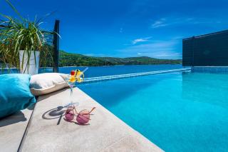 Captivating Dubrovnik Villa Villa Belle Riviere Private Infinity Pool Next To The Sea Slano - Dubrovnik - 2