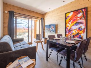 Appartement familial centre station avec terrasse sud et parking - FR-1-645-40 - Huez - 0