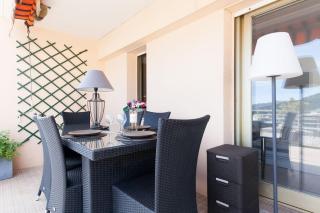 Terrasse et vue mer sur la baie de Cannes - Le Cannet - 6