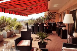 Terrasse et vue mer sur la baie de Cannes - Le Cannet - 2