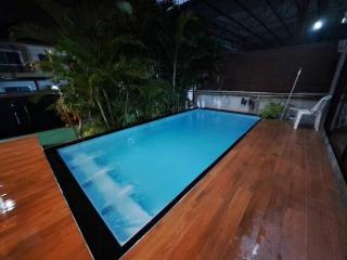 曼谷廊曼机场设计师泳池别墅有按摩浴缸 Thai Cool Private pool villa Don Mueang - Ban Wat Pho Thong - 6