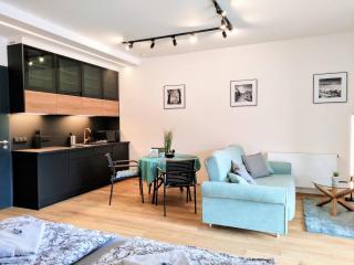 GRAND SPA Harrachov - Wellness luxusní apartmán s velkou vířivkou, saunou, kuchyní a venkovním posezením v centru Harrachova - 5