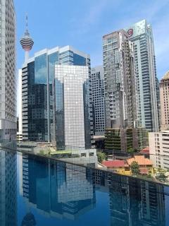 RM219 Bukit Bintang Balcony Studio Infinty Pool - Kuala Lumpur - 4