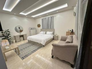 استديو فاخر بجلسة خارجية ودخول ذاتي - Riyadh - 6