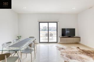 Marina VIEW APT SLPs 9 with private terrace & BBQ by 360 Estates - Taʼ Xbiex - 6