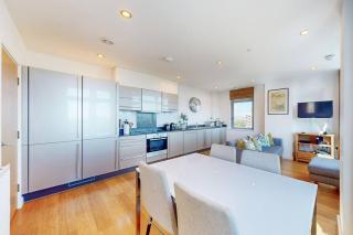 Spacious 3 bed with city views in Limehouse - Londra - 9