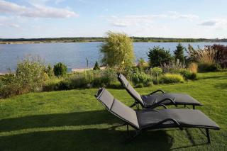 Haus am See mit Privatstrand, Kamin und Sauna - Löbnitz - 7