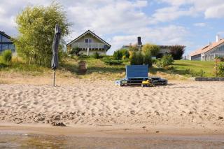 Haus am See mit Privatstrand, Kamin und Sauna - Löbnitz - 9