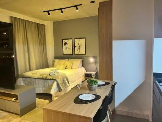 Studios luxuosos no Itaim Bibi com vaga de garagem. - 9