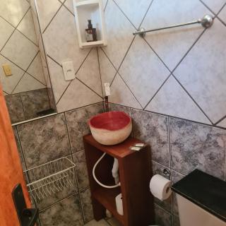 Kitnet casal e apartamento com lareira e vista jardim - Esteio - 5