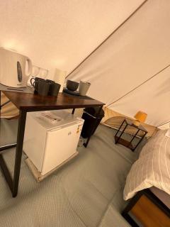 Bell Tents at Llanfair Hall - 5