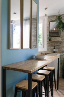 Jules appart, cosy, central, 5 ch, 10p, Tram L1, 2,3, 4 et 5 - 9