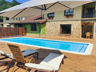Chalet con piscina climatizada en la naturaleza - Areatza - 6