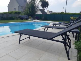 VILLA 5 CHBRES AVEC PISCINE CHAUFFEE A 300M DE LA MER - Penmarcʼh - 3