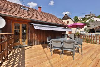 Le Chalet du Tanet spa sauna terrasse en Alsace - Soultzeren - 0