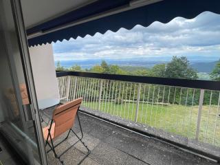 LE PANORAMA studio privé avec vue magnifique TURCKHEIM TROIS ÉPIS - Turckheim - 8