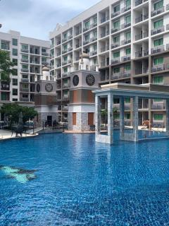 High floor Nice pool View near walking street Arcadia beach 高楼层泳池景 高速网络 智能电视 - Pattaya South - 0