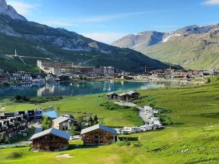 Studio avec vue montagne et lac à Tignes, balcon, cuisine équipée, TV - FR-1-449-41 - Tignes - 1