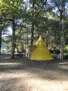 air naturel de camping moulin de malesse Tipi - Saint-Privat - 3