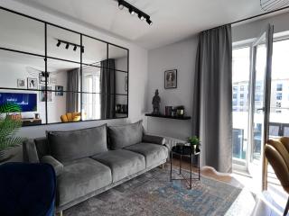Nr 1 EUROPA22 Apartament Sen jak w pięciogwiazdkowym hotelu CENTRUM Miasta Tomaszów Maz Osiedle BROWARNA Garaż opcjonalnie Check-in 13 APARTAMENT we wszystko wyposażony 50 metrów kwadratowych cały dla Ciebie - Tomaszów Mazowiecki - 9