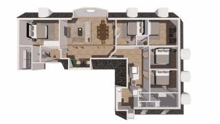 Unique 5 Bedroom Apartment w Exposed Beams in Copenhagen - Kopenhagen - 5