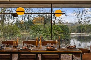 Stylish lakehouse in idyllic, private green scenery - Stekene - 9