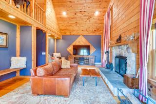 Luxury Log Cabin with EV Charger and Mtn Views! - Blairstown - 6