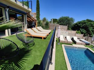 Renovated villa, heated pool, sea-view, Aircon - Saint-Peïre-sur-Mer - 5