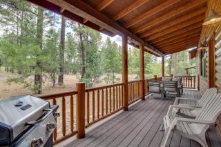 Furnished Deck and Grill Wooded Torreon Cabin - Show Low - 9
