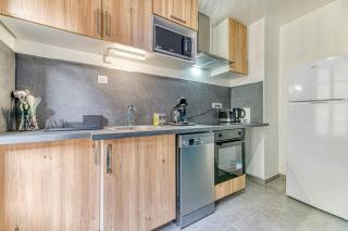T3 grand confort: 2 chambres - wifi fibre - balcon - Grenoble - 9