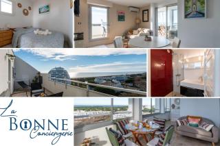 Le Panoramique * Vue Mer Exceptionnelle * Clim * Véranda * Parking Privé * Front de mer - La Grande-Motte - 8