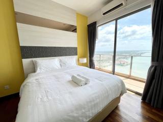 Silversc@pe Melaka Seaview 2Room/5pax/Bathub/tvbox - Malaca - 0