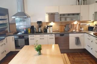 Ferienwohnung in der Villa Sana mit großem Garten - Röfingen - 7