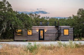 New! The Texas Longhorn-Luxury Container Home - Fredericksburg - 0