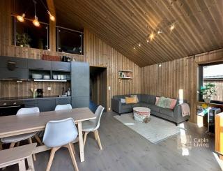 Modern ap next to the ski stadium, alpine slope - Sjusjøen - 9