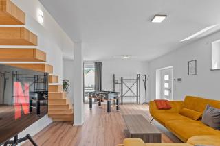 Golden Home with Barbecue, Yoga, Football Table - Sinsheim - 3