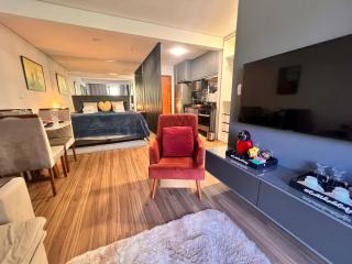 Loft Cama King 3 min do centrinho - 9