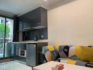 A1步行街附近 豪华公寓 1楼直通泳池Arcadia beach 高速网络智能电视 - Pattaya Sud - 0