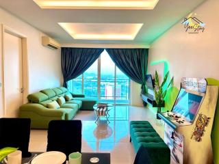 The Shore Residences 6-10pax/TV videoGame - Melaka - 0