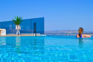 Paleokastro Villas with Private Heated Pool, Top Views - Next To Center - Top WiFi - 4