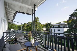schöne 2-Raum-Wohnung mit Balkon, gratis Nutzung vom AHOI Erlebnisbad und Sauna in Sellin - Villa Jolie FeWo 09 - 6