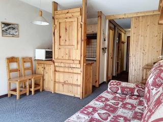 Studio Cabine Confortable, Balcon Sud, Centre Val d'Isère, À 3 Min des Pistes - FR-1-518-132 - 2