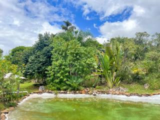 Chalé Kaliandra - Terra Dourada, Oásis no Cerrado, Piscina Natural, Wi-Fi - 5