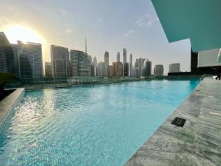 Oraya - Studio With Jaw-Dropping Canal and Burj Views - Business bay - Dubai - 6